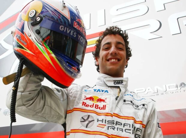 Daniel Ricciardo bei HRT 2011 Daniel Ricciardo bei HRT 2011