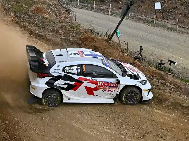 Sami Pajari beeindruckte auch bei der Rallye Chile Titel-Bild zur News: Sami Pajari beeindruckte auch bei der Rallye Chile