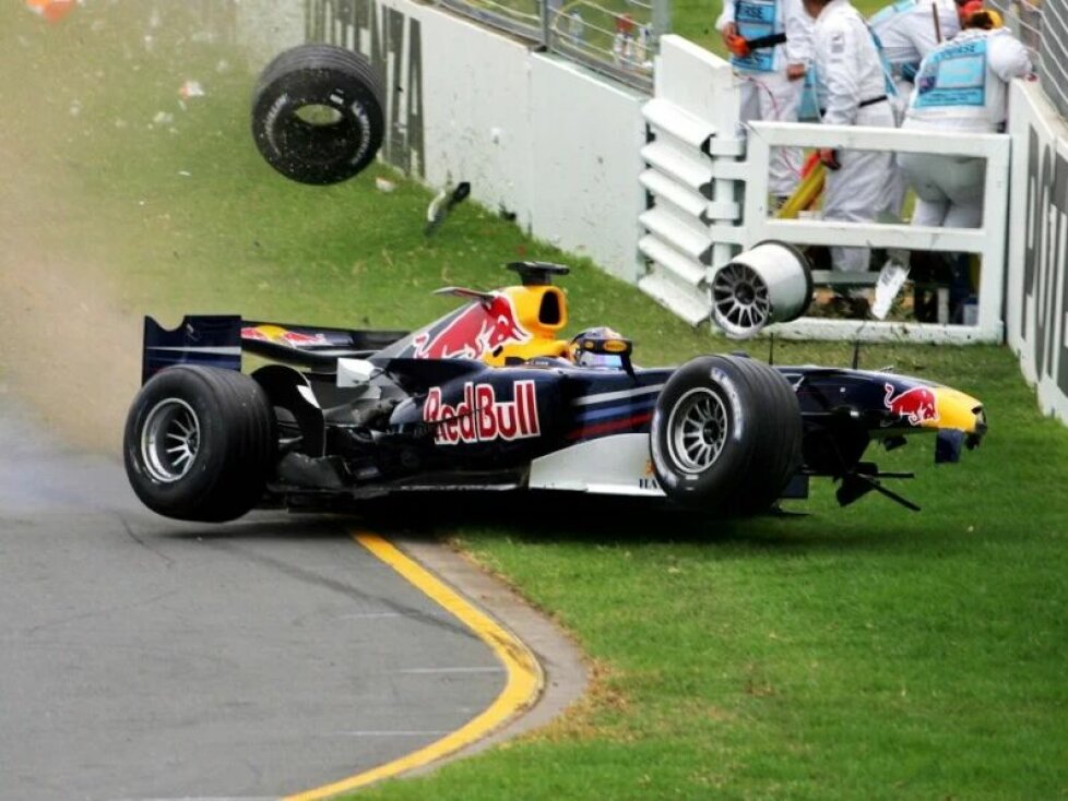 Der Unfall von Christian Klien 2006 in Melbourne
