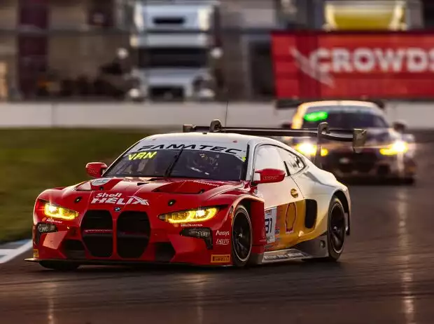 BMW gewann das Finale der IGTC 2024 in einem indirekten Rennen gegen Porsche Titel-Bild zur News: BMW gewann das Finale der IGTC 2024 in einem indirekten Rennen gegen Porsche