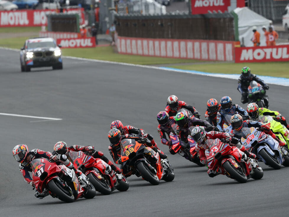 Start zum GP Japan 2024 in Motegi: Pedro Acosta führt
