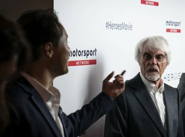 Mit Ex-F1-Boss Bernie Ecclestone hat Felipe Massa einiges zu besprechen Mit Ex-F1-Boss Bernie Ecclestone hat Felipe Massa einiges zu besprechen