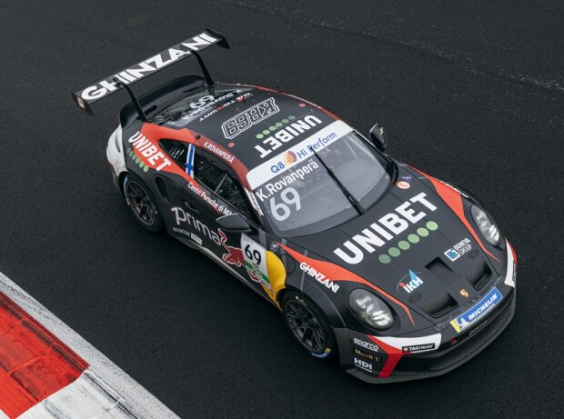 Kalle Rovanperä im italienischen Porsche-Carrera-Cup Kalle Rovanperä im italienischen Porsche-Carrera-Cup