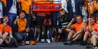 McLaren feiert den Sieg von Oscar Piastri in Baku