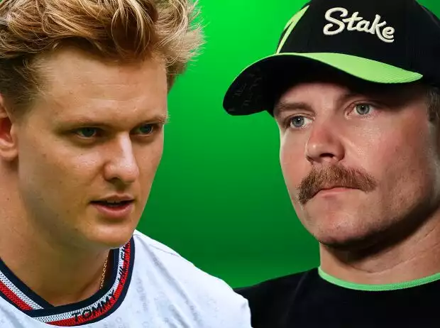 Mick Schumacher, Valtteri Bottas (Fotomontage) Titel-Bild zur News: Mick Schumacher, Valtteri Bottas (Fotomontage)