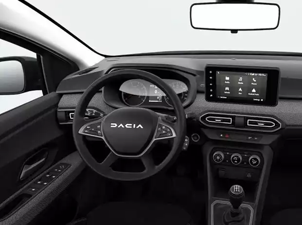 Cockpit des Dacia Sandero Titel-Bild zur News: Cockpit des Dacia Sandero