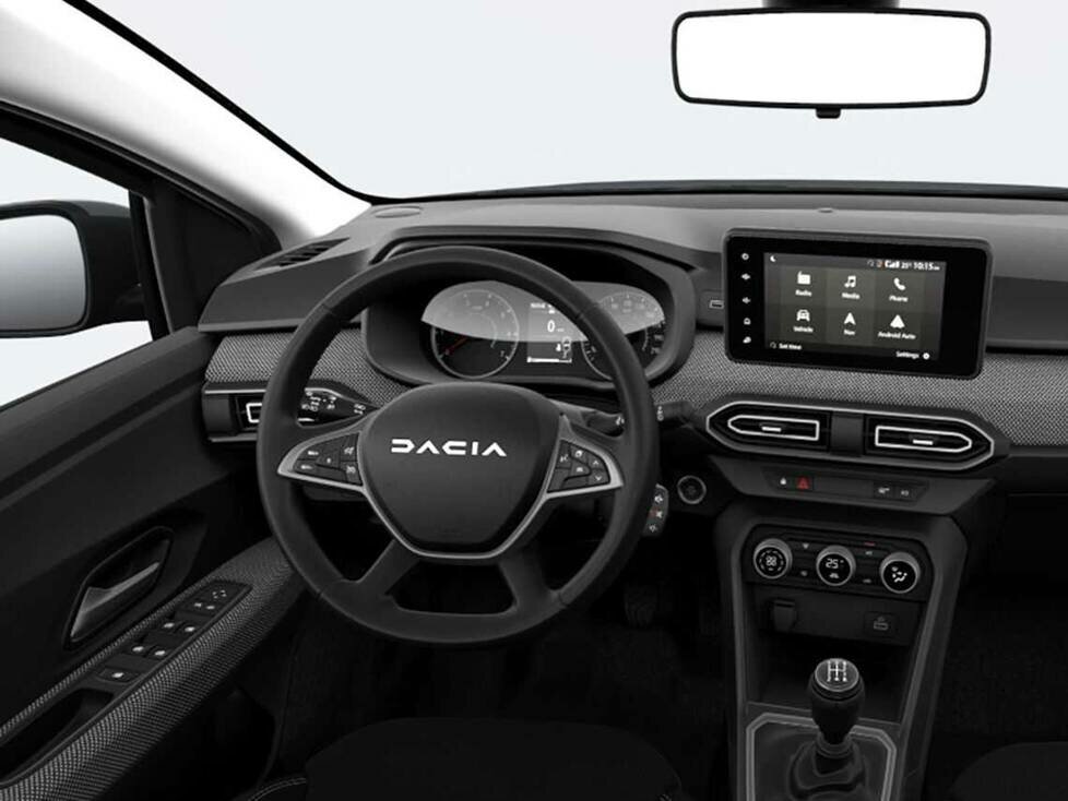 Cockpit des Dacia Sandero