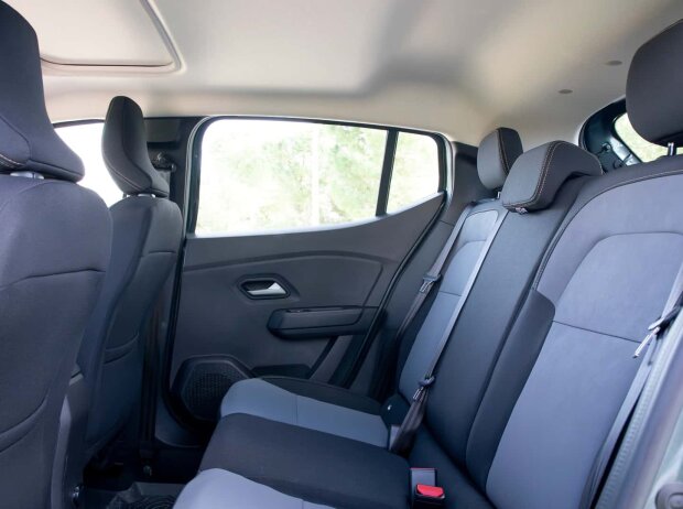 Rückbank des Dacia Sandero Rückbank des Dacia Sandero