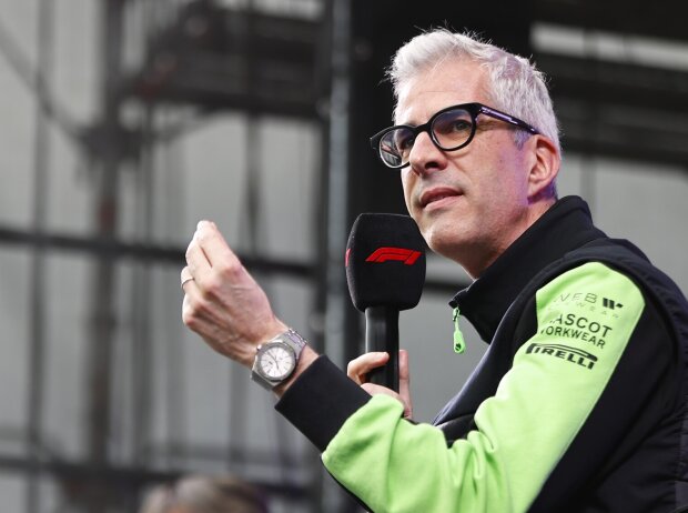 Sauber-Repräsentant Alessandro Alunni Bravi im Formel-1-Fahrerlager 2024 Sauber-Repräsentant Alessandro Alunni Bravi im Formel-1-Fahrerlager 2024