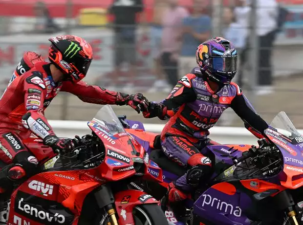 Francesco Bagnaia, Jorge Martin Titel-Bild zur News: Francesco Bagnaia, Jorge Martin