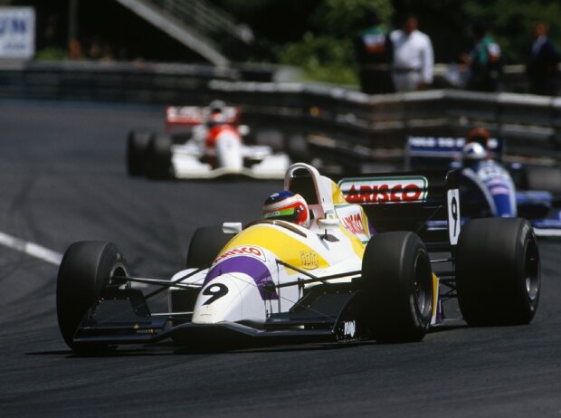 1992 fuhr Rubens Barrichello für Il Barone Rampante in der Formel 3000 1992 fuhr Rubens Barrichello für Il Barone Rampante in der Formel 3000