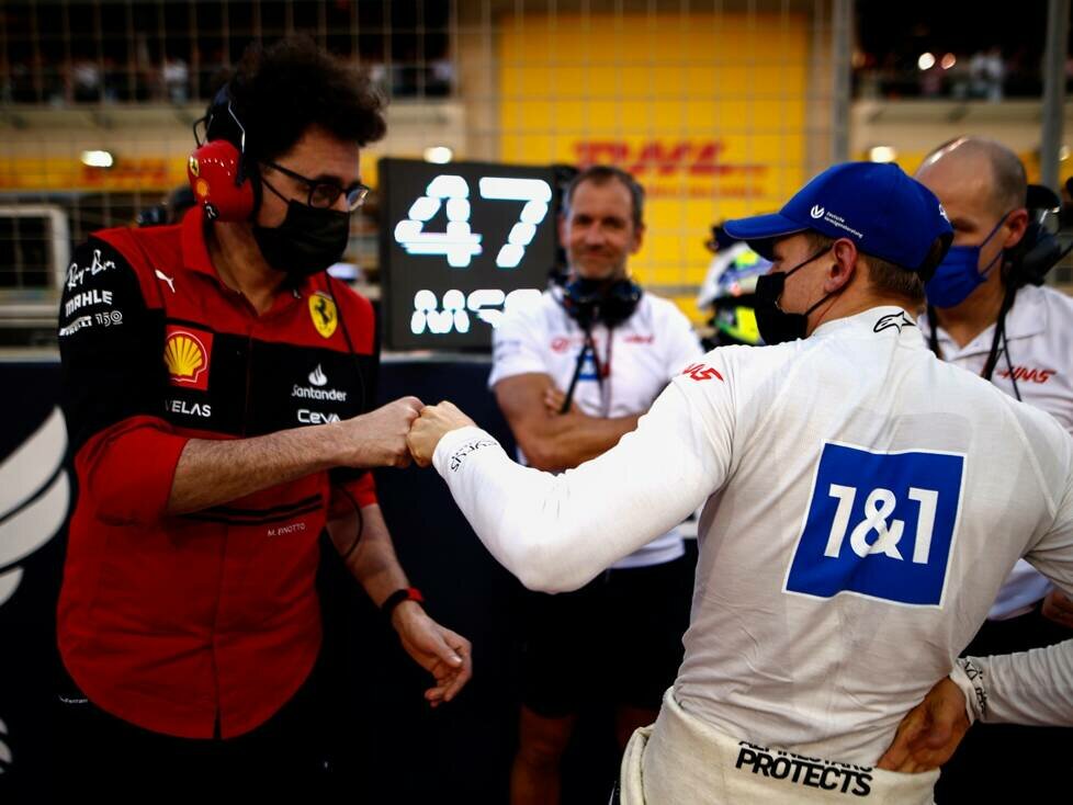 Mattia Binotto, Mick Schumacher
