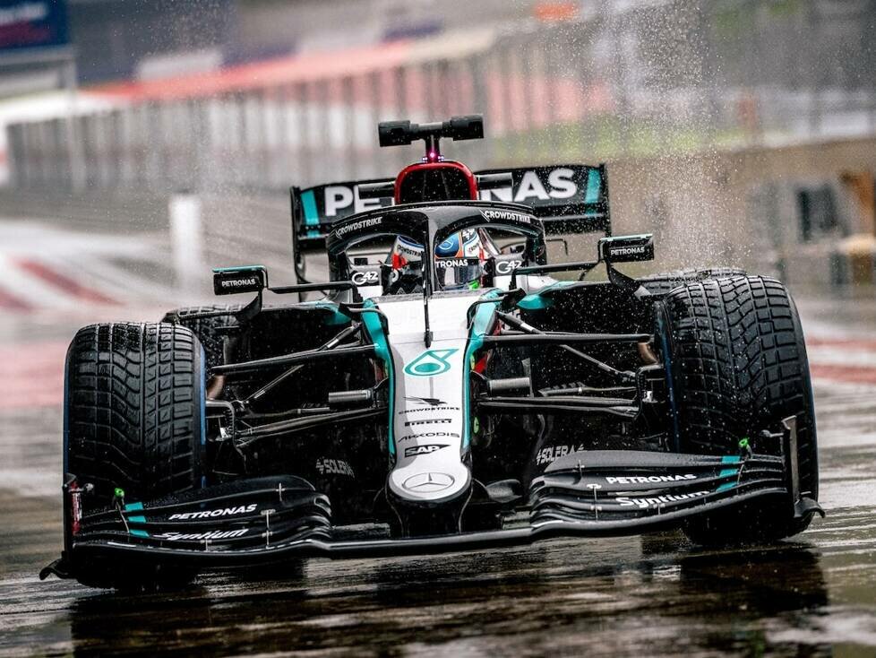 Andrea Kimi Antonellis erster F1-Test fand bei strömendem Regen statt