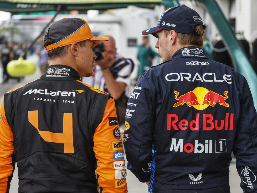 Max Verstappen, Lando Norris