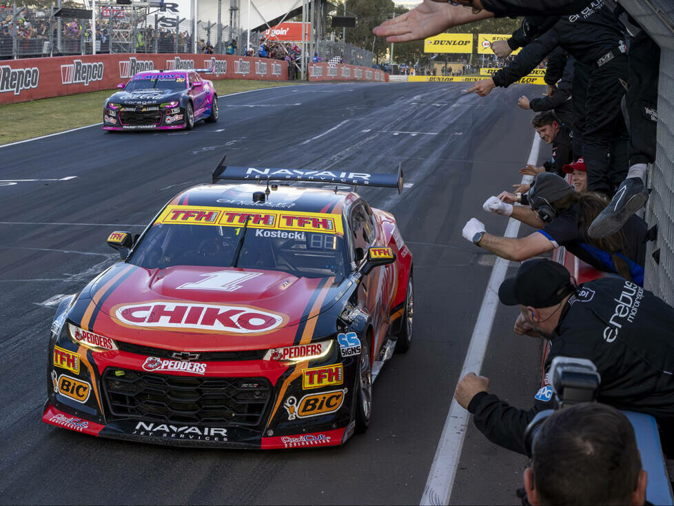 Brodie Kostecki und Todd Hazelwood (Erebus) gewinnen das Bathurst 1000 2024