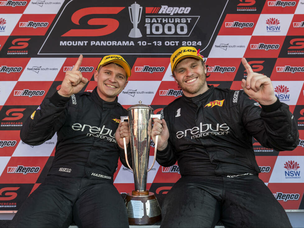 Brodie Kostecki und Todd Hazelwood (Erebus) gewinnen das Bathurst 1000 2024