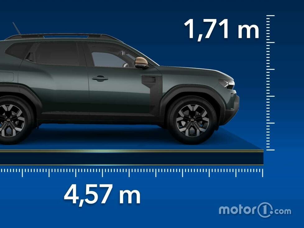 Dacia Bigster (2024) Abmessungen