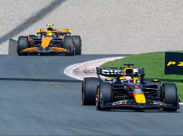 Max Verstappen, Lando Norris Titel-Bild zur News: Max Verstappen, Lando Norris
