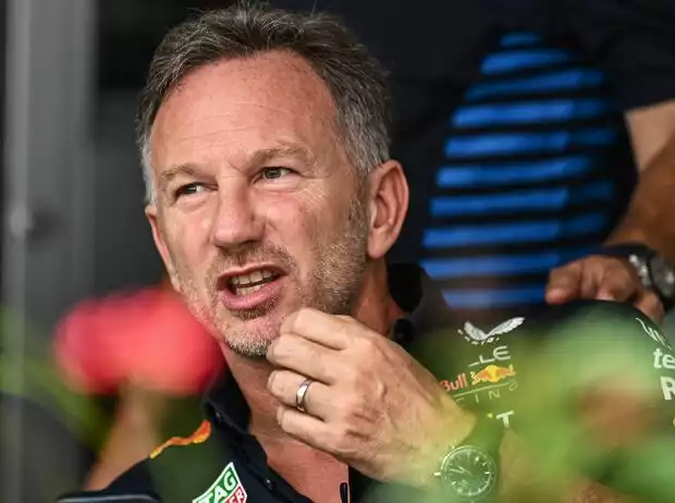 Red-Bull-Teamchef Christian Horner Titel-Bild zur News: Red-Bull-Teamchef Christian Horner
