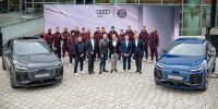 Audi Fahrzeugübergabe an die Spieler des FC Bayern München 2024/25