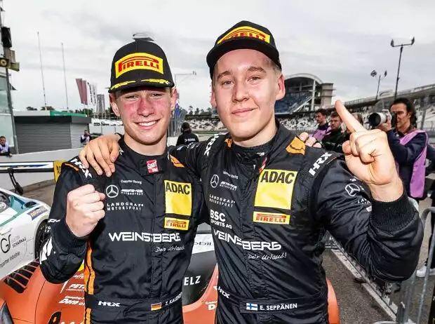 Tom Kalender und Elias Seppänen sind Champions des ADAC GT Masters 2024 Titel-Bild zur News: Tom Kalender und Elias Seppänen sind Champions des ADAC GT Masters 2024