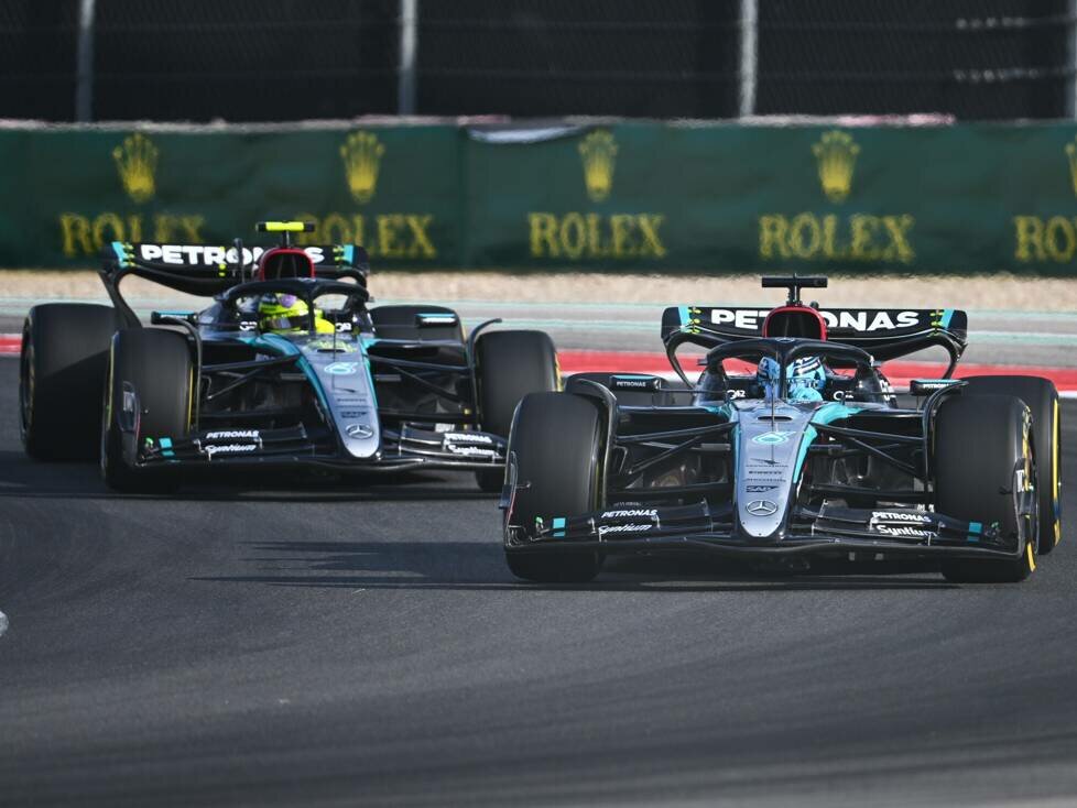 George Russell, Lewis Hamilton