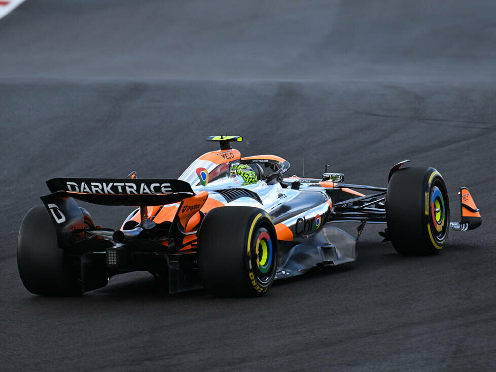 Lando Norris (McLaren MCL38) beim Formel-1-Rennen in Austin 2024