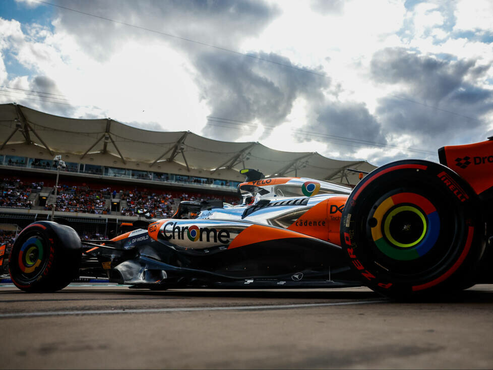 Lando Norris (McLaren MCL38) beim Formel-1-Rennen in Austin 2024