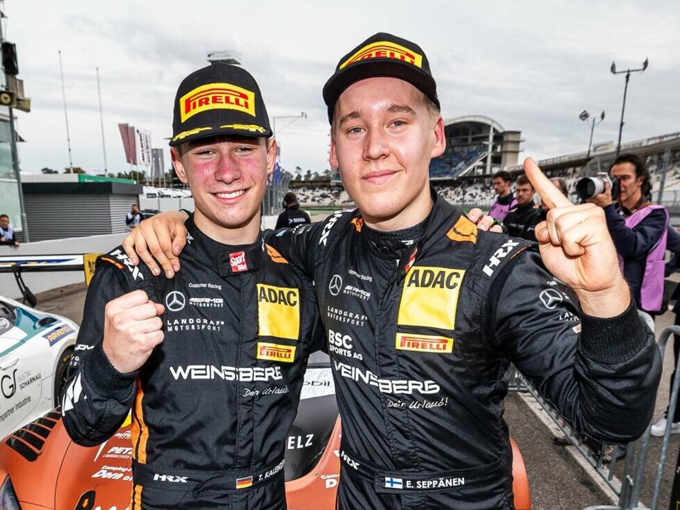 Tom Kalender und Elias Seppänen sind Champions des ADAC GT Masters 2024