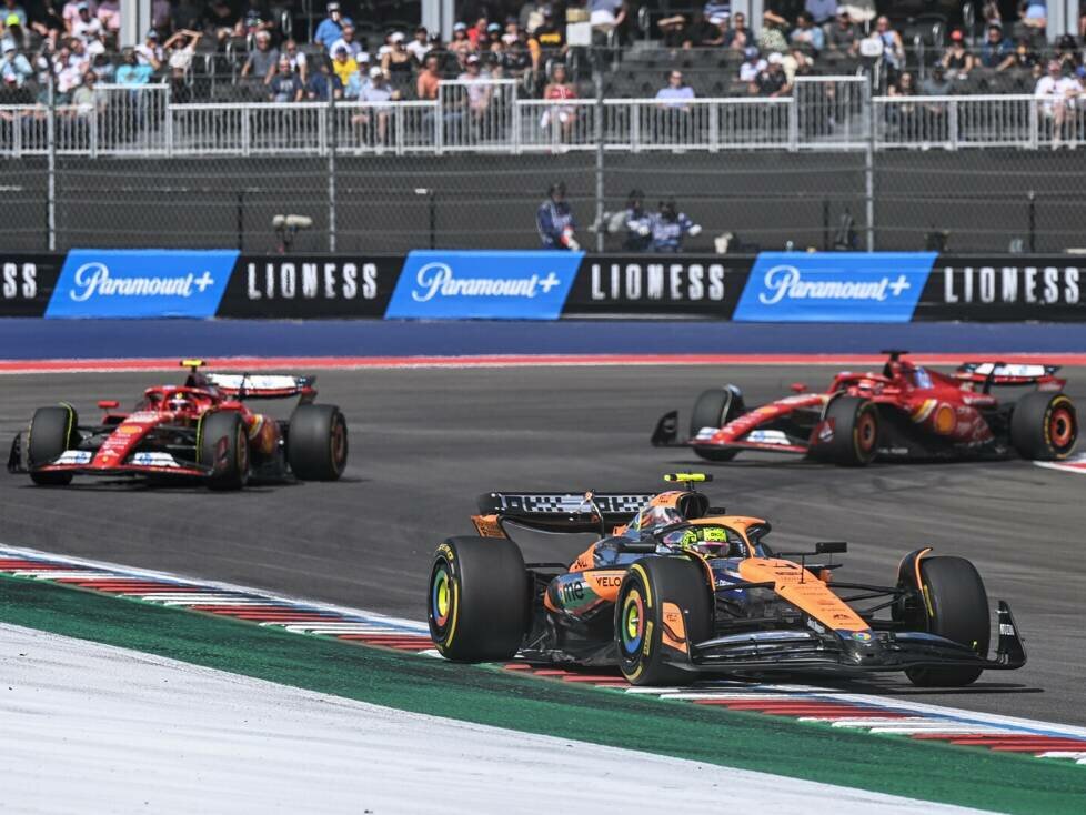 Lando Norris, Carlos Sainz, Charles Leclerc