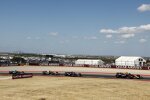 Sergio Perez (Red Bull), Franco Colapinto (Williams), Pierre Gasly (Alpine) und Lance Stroll (Aston Martin) 