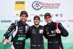 Michele Beretta, Jusuf Owega und Dennis Fetzer 
