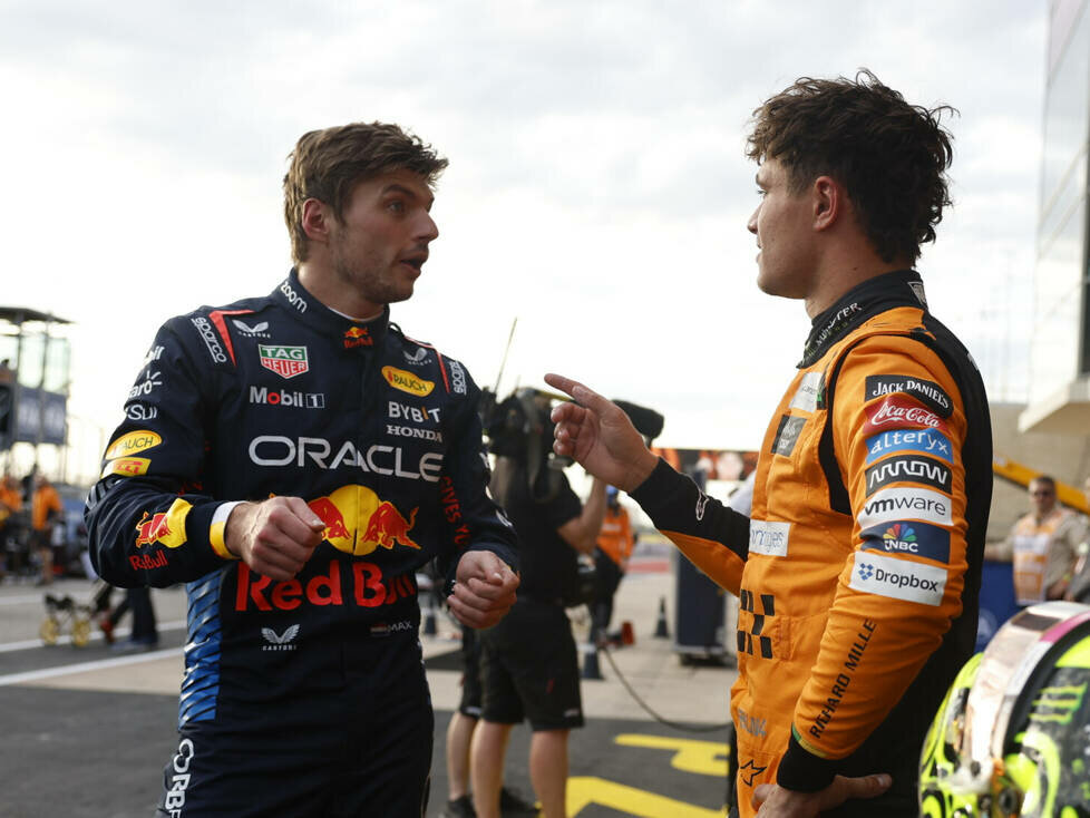 Max Verstappen, Lando Norris