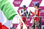 Marc Marquez (Gresini) und Francesco Bagnaia (Ducati) 