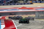 Guanyu Zhou (Sauber), Franco Colapinto (Williams) und Liam Lawson (Racing Bulls) 