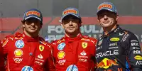 Charles Leclerc, Carlos Sainz, Max Verstappen