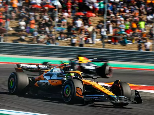 Lando Norris, Max Verstappen Titel-Bild zur News: Lando Norris, Max Verstappen