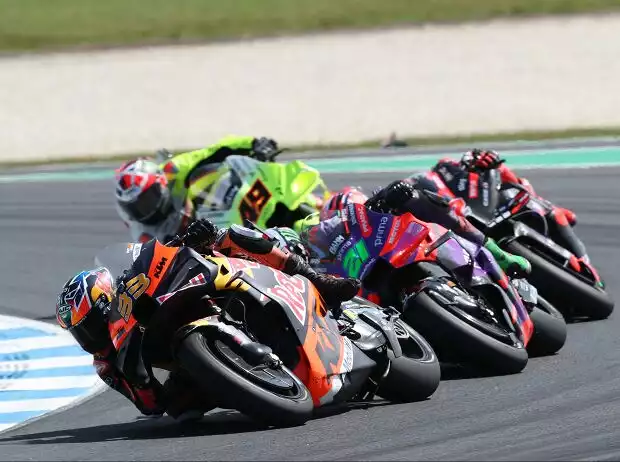 Brad Binder, Franco Morbidelli Titel-Bild zur News: Brad Binder, Franco Morbidelli