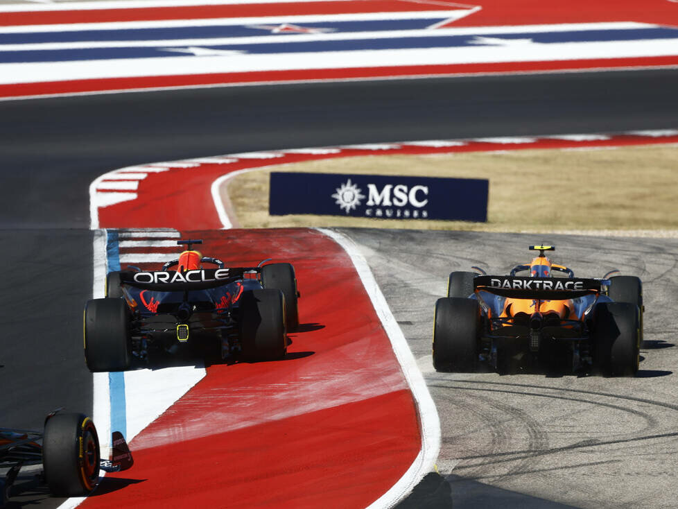 Max Verstappen, Lando Norris