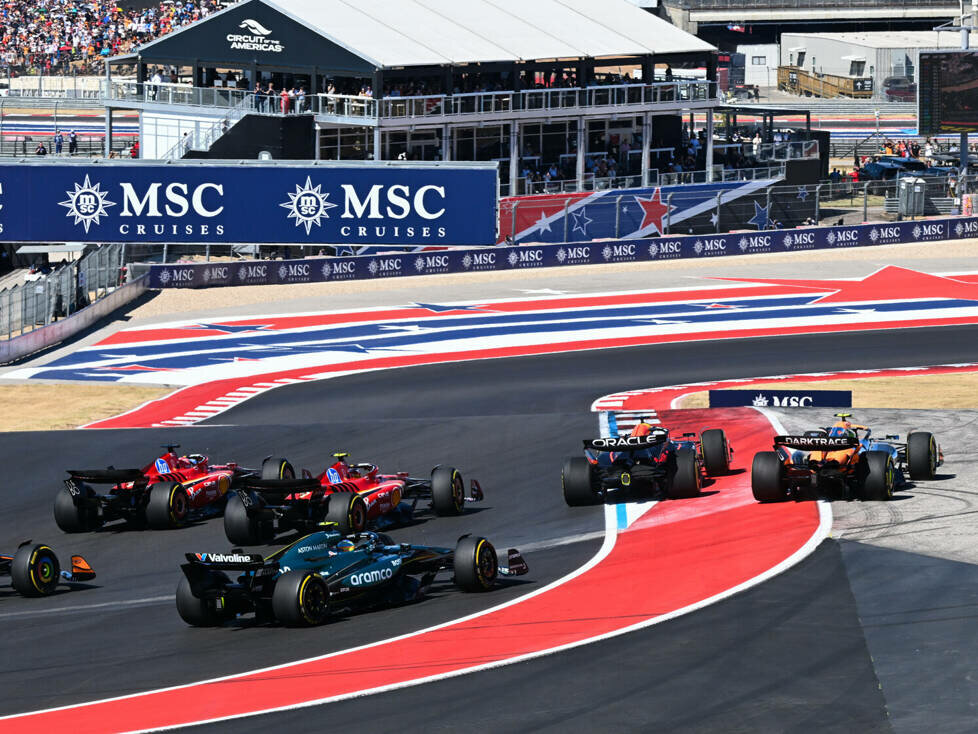 Max Verstappen, Lando Norris, Charles Leclerc