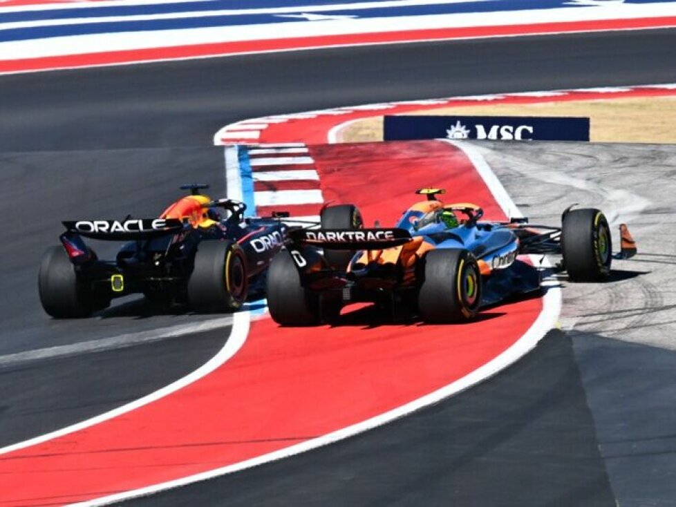 Max Verstappen, Lando Norris, Charles Leclerc