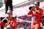 Charles Leclerc (Ferrari) und Carlos Sainz (Ferrari) 