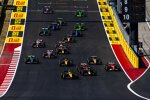 Lando Norris (McLaren), Max Verstappen (Red Bull), Carlos Sainz (Ferrari), Charles Leclerc (Ferrari), Oscar Piastri (McLaren), Pierre Gasly (Alpine) und Fernando Alonso (Aston Martin) 
