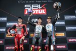 Nicolo Bulega, Toprak Razgatlioglu und Michael van der Mark