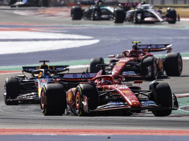 Die Pace der Roten konnte WM-Leader Verstappen in Austin nicht halten Die Pace der Roten konnte WM-Leader Verstappen in Austin nicht halten