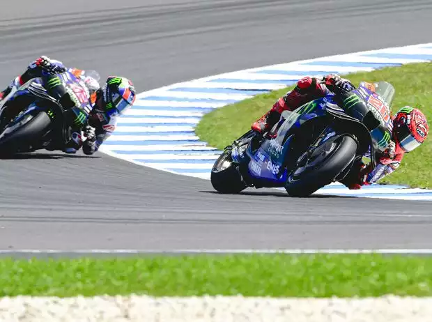 Titel-Bild zur News: Fabio Quartararo, Alex Rins