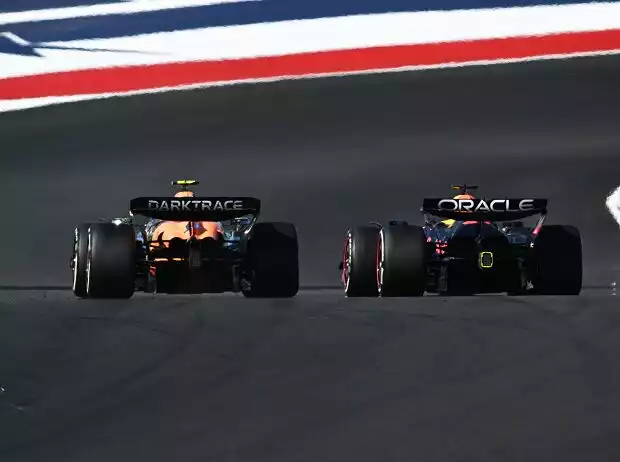 Lando Norris, Max Verstappen Titel-Bild zur News: Lando Norris, Max Verstappen
