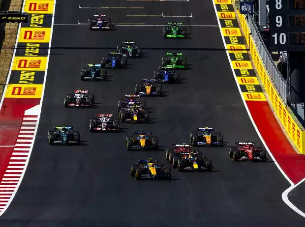 Lando Norris, Max Verstappen, Carlos Sainz, Charles Leclerc, Oscar Piastri, Pierre Gasly, Fernando Alonso Titel-Bild zur News: Lando Norris, Max Verstappen, Carlos Sainz, Charles Leclerc, Oscar Piastri, Pierre Gasly, Fernando Alonso