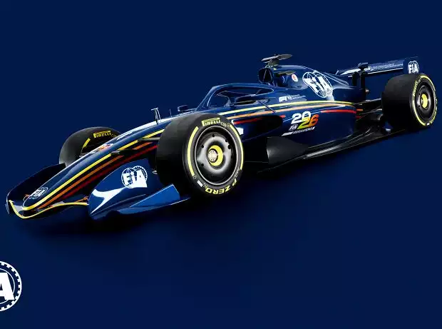 Titel-Bild zur News: Das neue Formel-1-Auto 2026