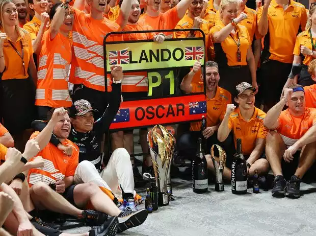 Lando Norris, Oscar Piastri Titel-Bild zur News: Lando Norris, Oscar Piastri
